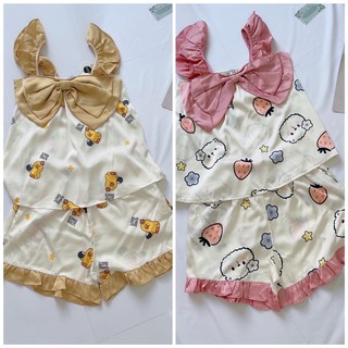 BỘ MẶC NHÀ 2 DÂY CHẤT LATIN SAM LUXURY M19