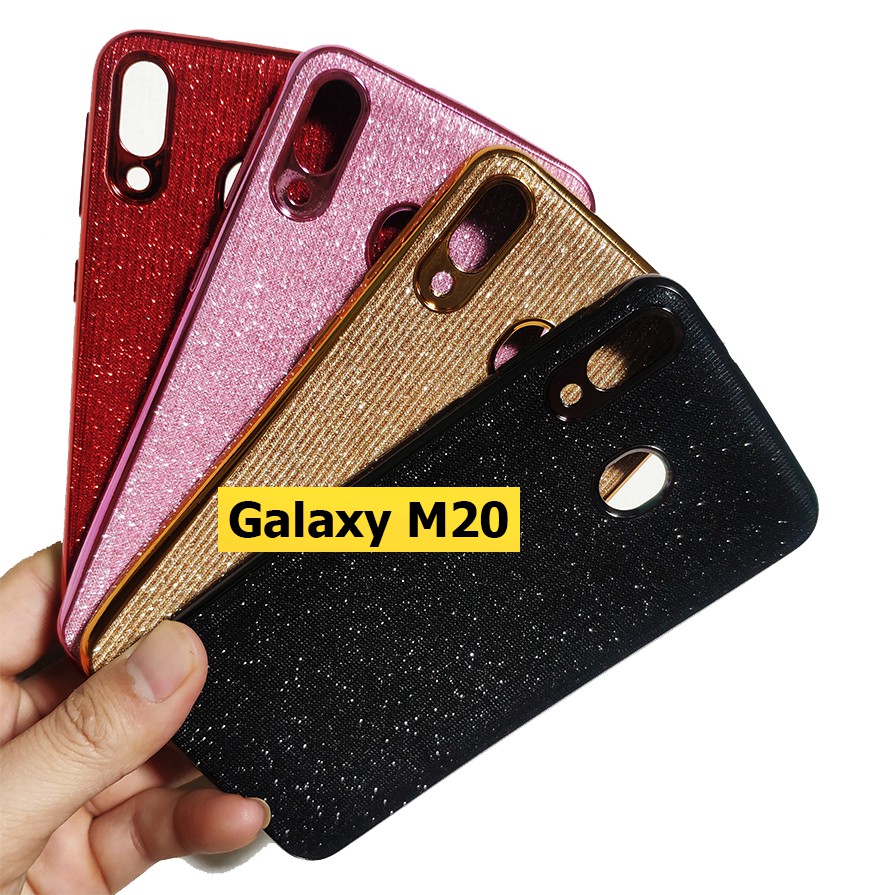 Ốp lưng kim tuyến Galaxy M20