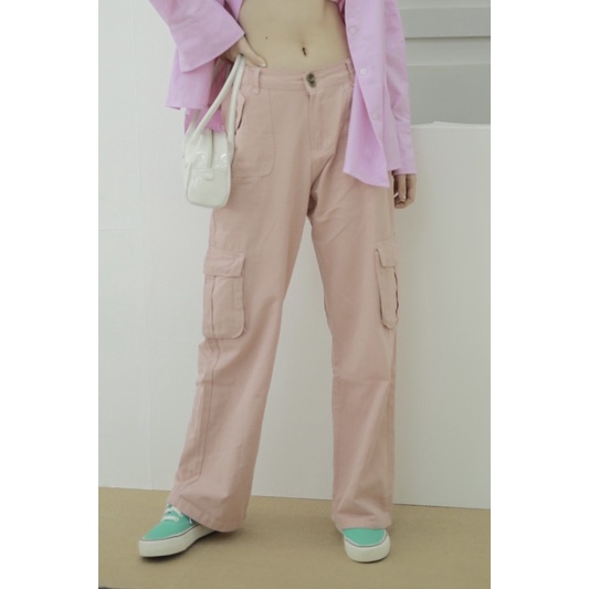 Quần Dài Túi Hộp Cargo Trendy - Minipie