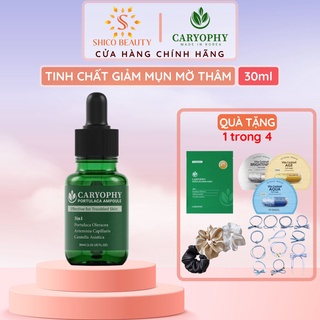Serum giảm mụn mờ thâm se khít lỗ chân lông Caryophy 30ml