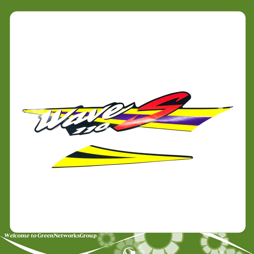 Bộ tem xe Wave S110 Greennetworks