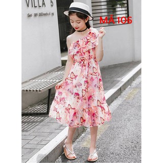 Váy mùa hè họa tiết Bướm cực xinh MÃ 106