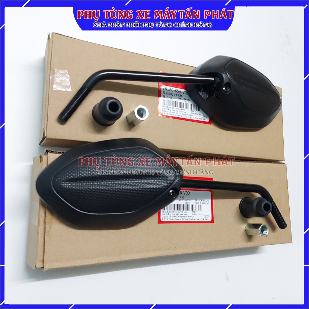 Cặp Kính Zin Xe Máy Winner v1 v2 v3 / Winner X  Chính Hãng Honda