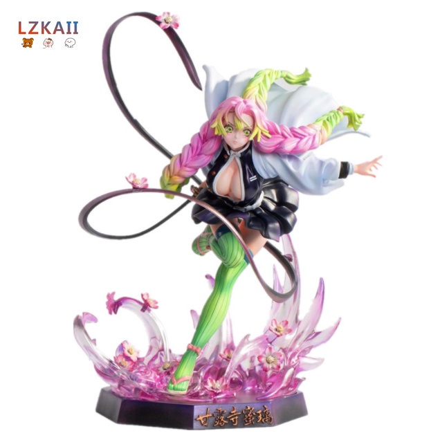 Mô Hình Nhân Vật Anime Kimetsu No Yaiba - Kanroji Mitsuri Kích Thước 22cm Chất Lượng Cao