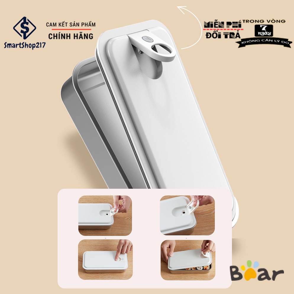 Hộp Cơm Cắm Điện Bear DFH-B17K2, DFH-C15H1 Dung Tích 1.5 Lít - Bảo Hành 12 Tháng