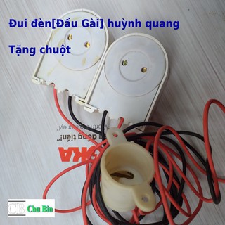 Đui đèn[Đầu Gài] huỳnh quang tặng chuột