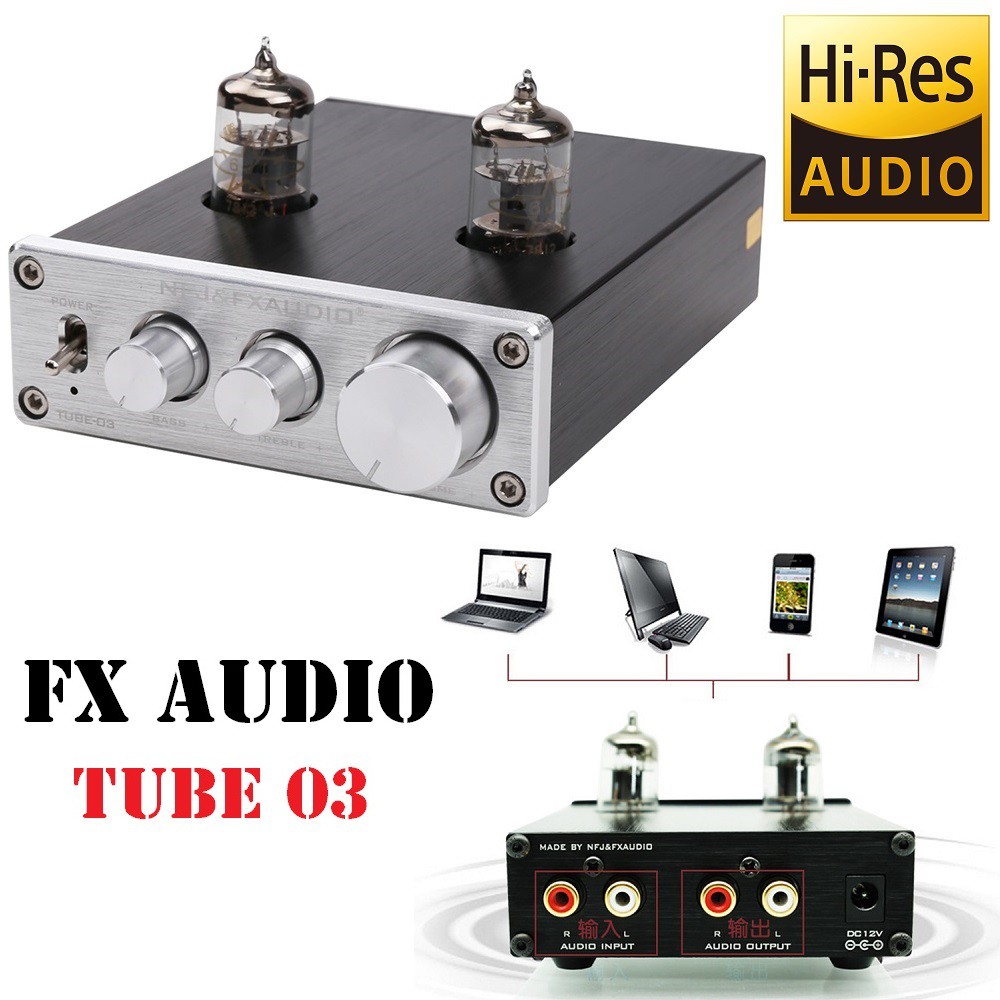  Preamplifier Đèn cao cấp thương hiệu FX Audio - Ampli đèn cao cấp FX Audio Tube 03