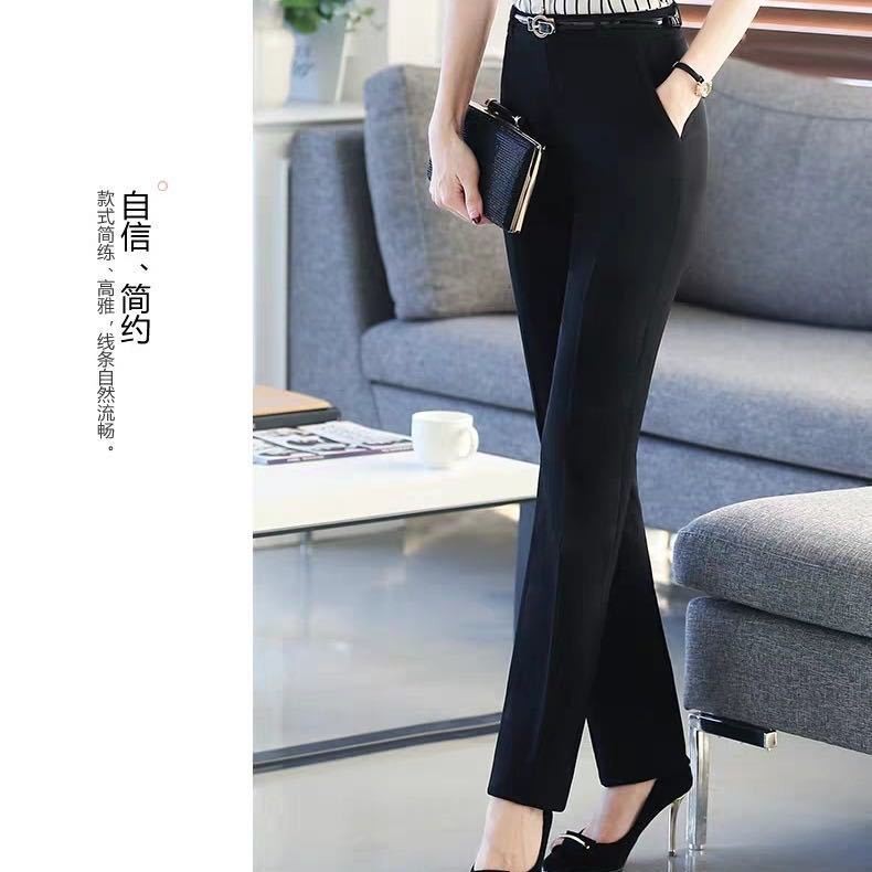 Quần Tây Ống Đứng Màu Đen Thời Trang Công Sở Cho Nữ | BigBuy360 - bigbuy360.vn