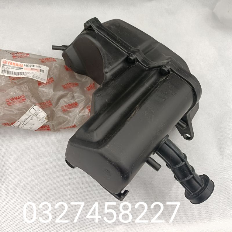 Nguyên hộp pô e, bao tử lọc gió xe ga Janus zin Yamaha