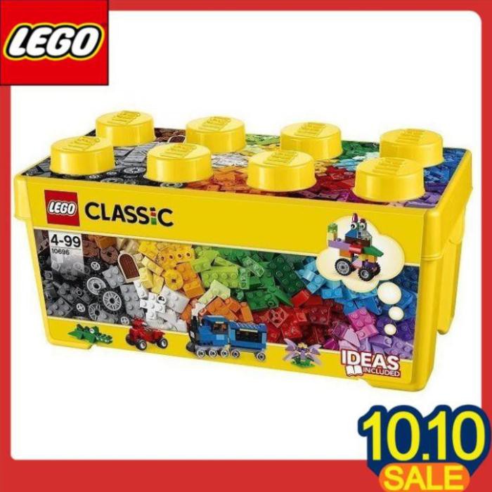 Đồ chơi LEGO CLASSIC Thùng Gạch Trung Classic Sáng Tạo 10696