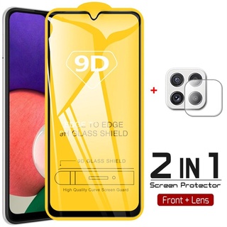 Kính cường lực chống trầy kèm ống kính máy ảnh cho samsung galaxy a22 4g / a22 5g