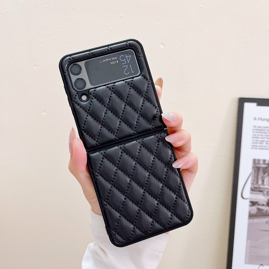 Bao Da Điện Thoại Thời Trang Sang Trọng Cho Samsung Galaxy Z Flip 3 5G Z Flip3 ZFlip3 ZFlip 3