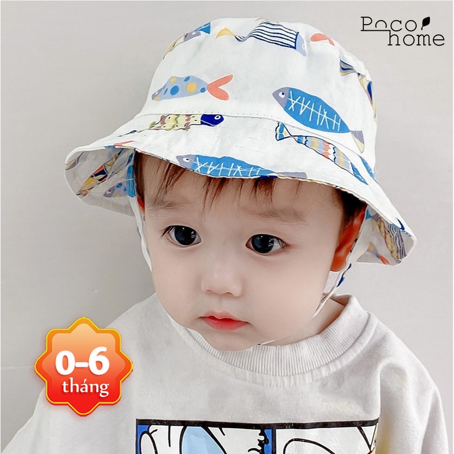 Mũ Bé Trai Bé Gái Từ 0-6 Tháng Hoạ Tiết Hoạt Hình Dễ Thương, Chất Liệu  Cotton Mềm Mịn Phong Cách Hàn Quốc Hot | Shopee Việt Nam