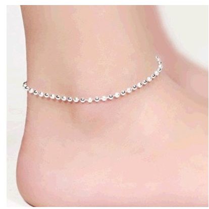 FOLLOW SHOP SĂN DEAL 4K 25.4 Lắc chân bạc 925 hình tròn kiểu Hàn Quốc YSLBX1 | BigBuy360 - bigbuy360.vn