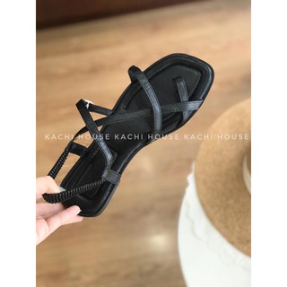 Sandal xỏ ngón, quai chéo