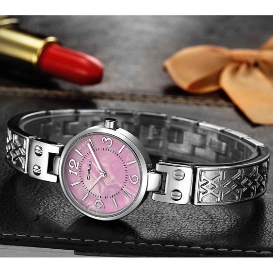 Đồng Hồ Quartz CRRJU 2130 Bằng Thép Không Gỉ Chống Thấm Nước Thời Trang Cho Nữ | BigBuy360 - bigbuy360.vn