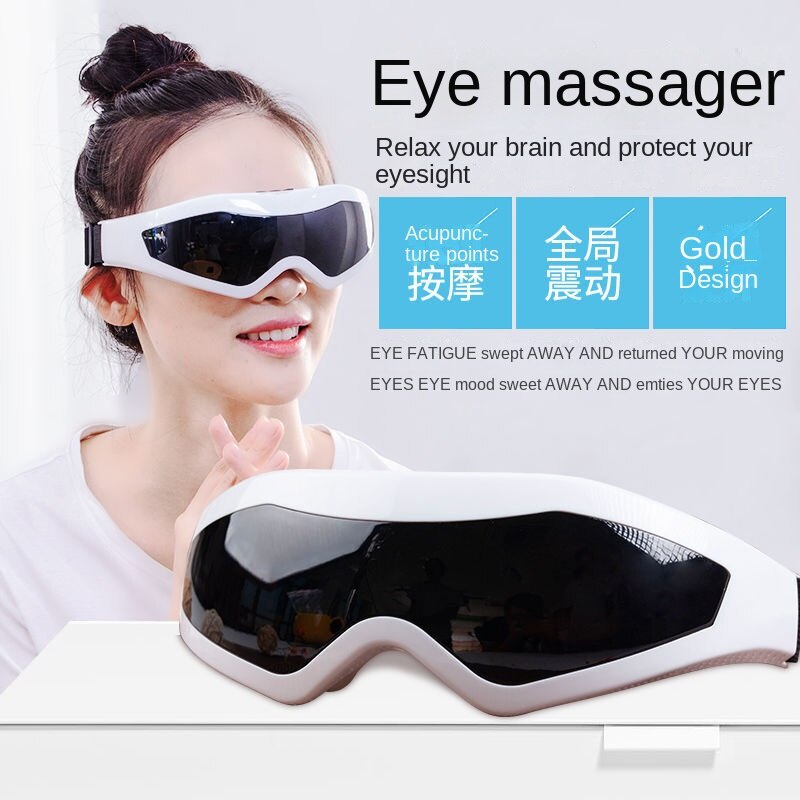 Máy mát xa mắt thời trang Bảo vệ mắt Giảm mỏi mắt Sửa chữa quầng thâm Máy mát xa rung Bảo vệ thị lực