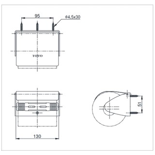 Lô giấy vệ sinh Toto YH116