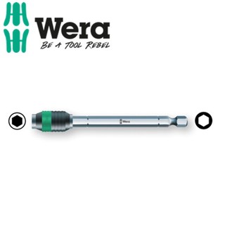 Đầu chuyển nối dài 889/4 R Rapidaptor Universal Bit Holder , 1/4" x 100mm, tháo lắp nhanh Wera 05052504001