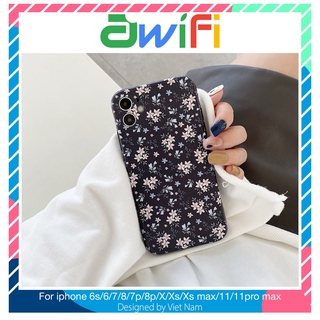 Ốp lưng iphone imd new Hoa trắng nhí Nhật Bản 6s/6splus/7/8/7plus/8plus/x/xs/xsmax/11/11promax - Awifi Case