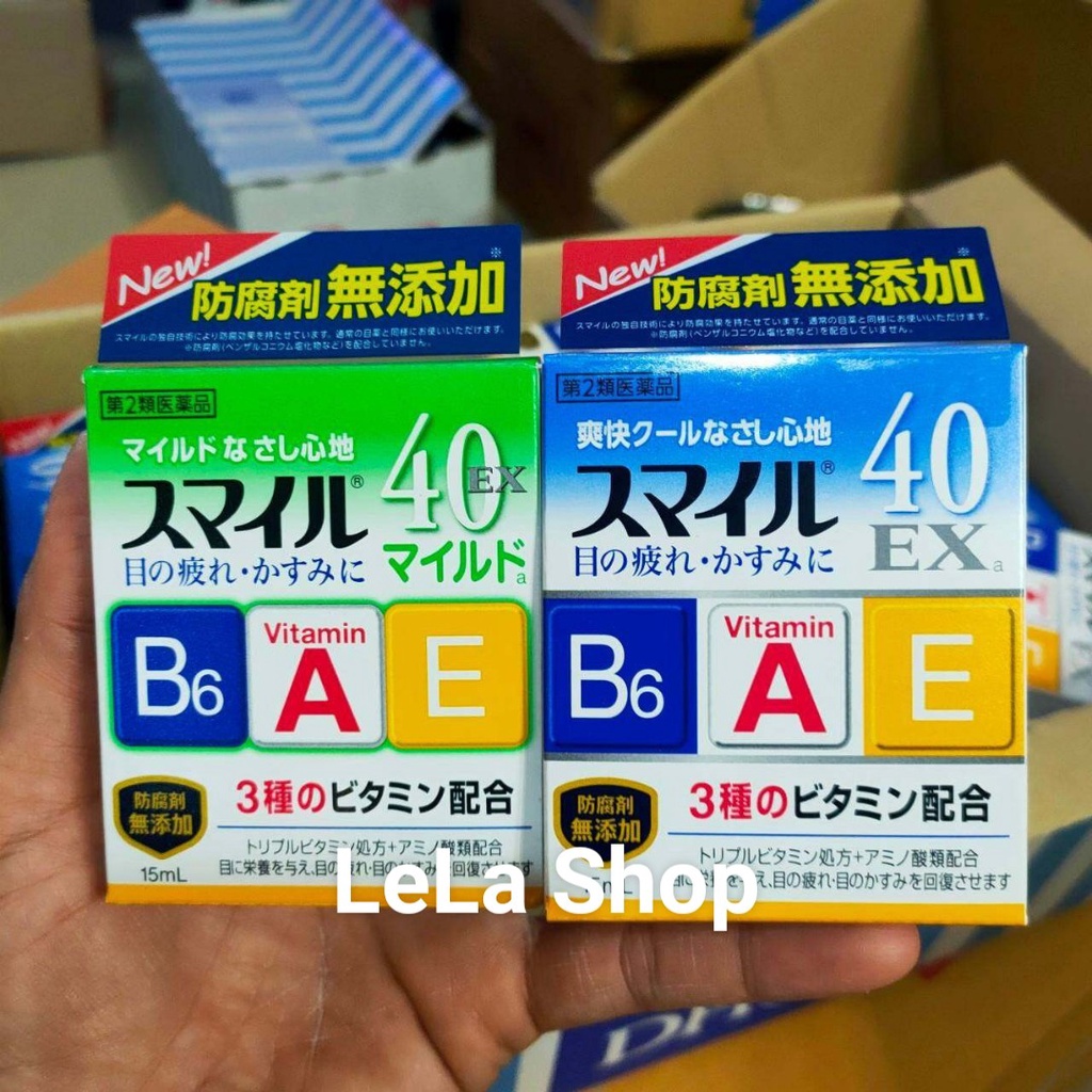 Nước Nhỏ Mắt 40 EX Mild Của Hãng Lion Nội Địa Nhật