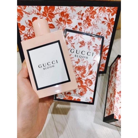 Nước Hoa Nữ Gucci Bloom Hồng 100ml - Nước Hoa Gucci Bloom màu Hồng mùi thơm tiểu thư, Dầu Thơm nữ giá rẻ - Nhà Sâu Shop