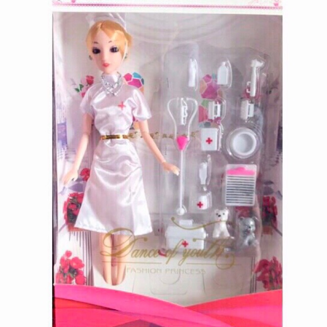 Hộp búp bê bác sĩ nữ