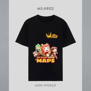 🔥SALE SỐC🔥 Áo Thun Chibi Toàn Bộ Thành Viên Hero Team Mini Word F091