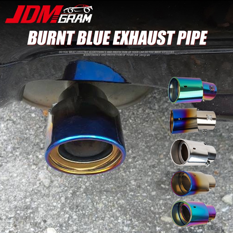 Ống Xả Xe Hơi Bằng Thép Không Gỉ Mạ Chrome Màu Cầu Vồng Thông Dụng