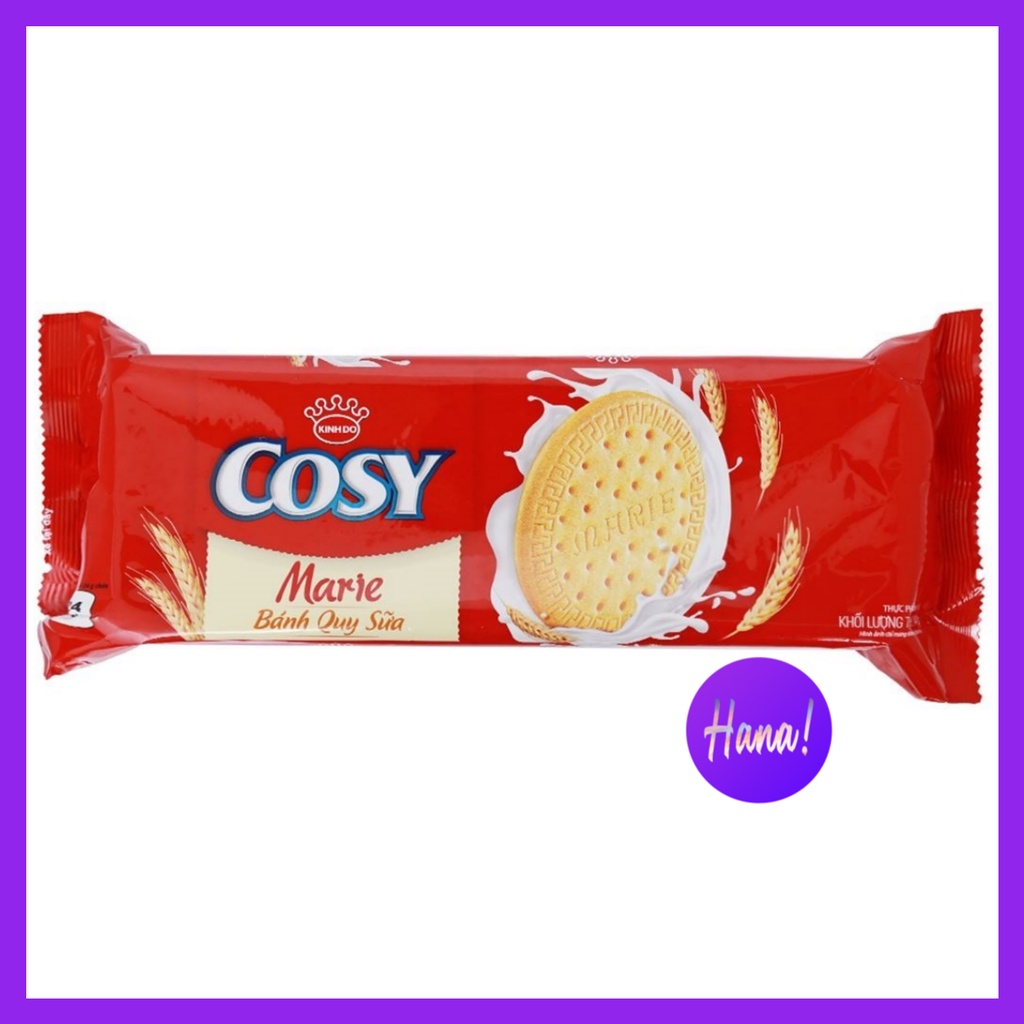 Bánh quy sữa Cosy Marie Kinh Đô gói 144g