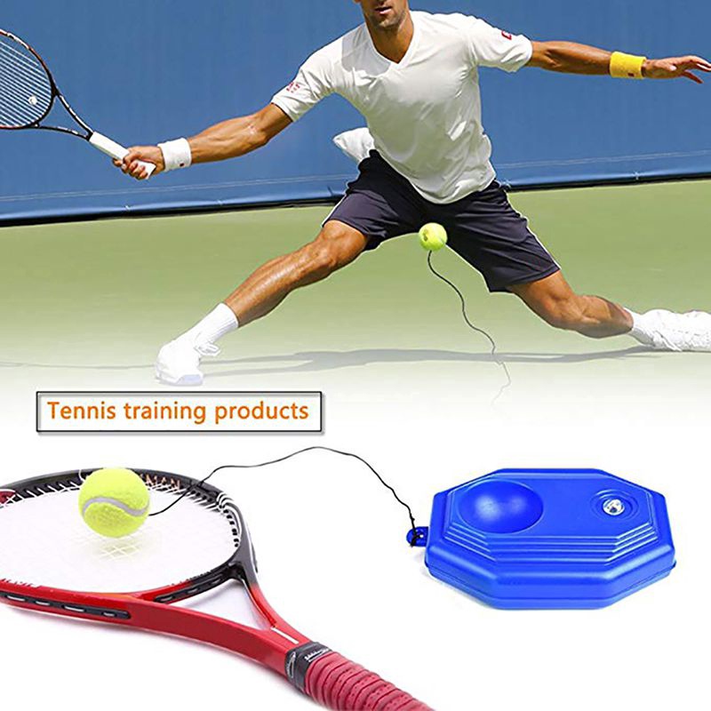 DỤng cụ tập đánh Tennis với bóng và dây cho người mới bắt đầu