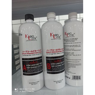 Bộ sản phẩm uốn lạnh kenlox cho tóc khỏe