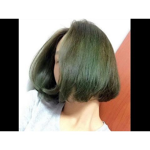 Thuốc Nhuộm Tóc màu Xanh Rêu dành cho cả nam và nữ ( kèm oxi và gang tay) | BigBuy360 - bigbuy360.vn