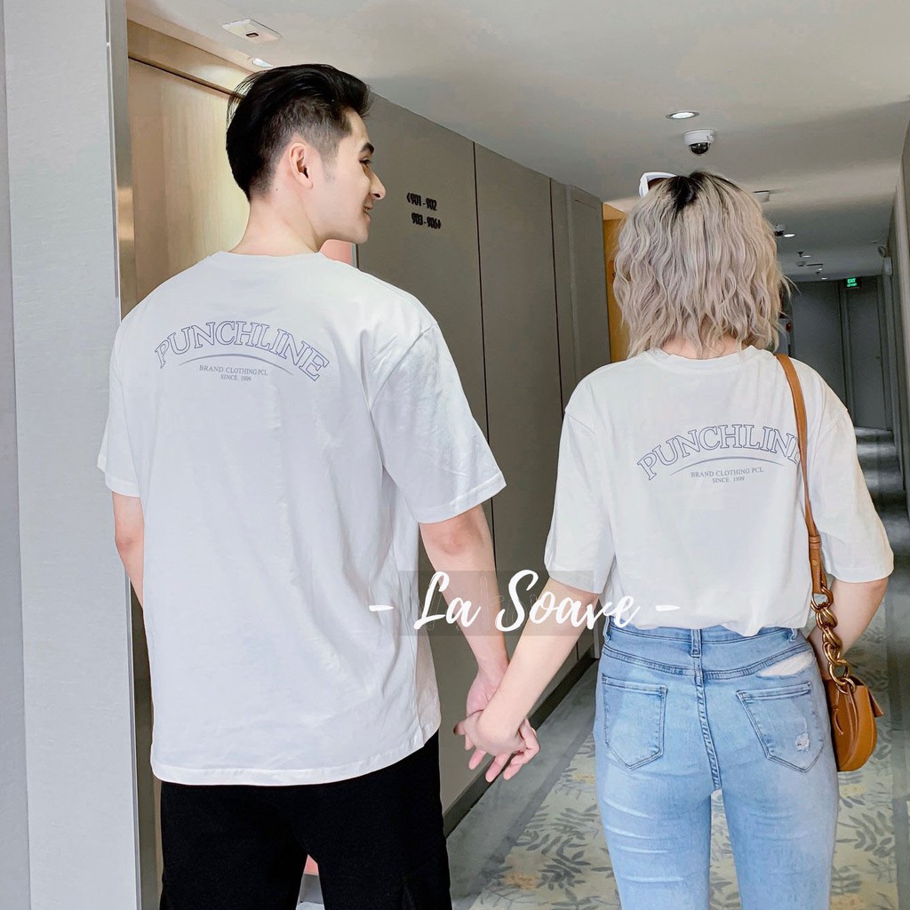 Áo thun trắng nam nữ Unisex in chữ đơn giản dáng Ulzzang form rộng dành cho các cặp đôi, nhóm - tình yêu nồng cháy