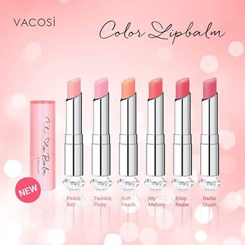 SON DƯỠNG MỀM MƯỚT MÔI VACOSI COLOR LIPBALM - 3695