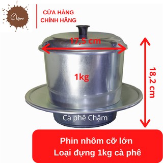 Phin nhôm cỡ lớn 1kg