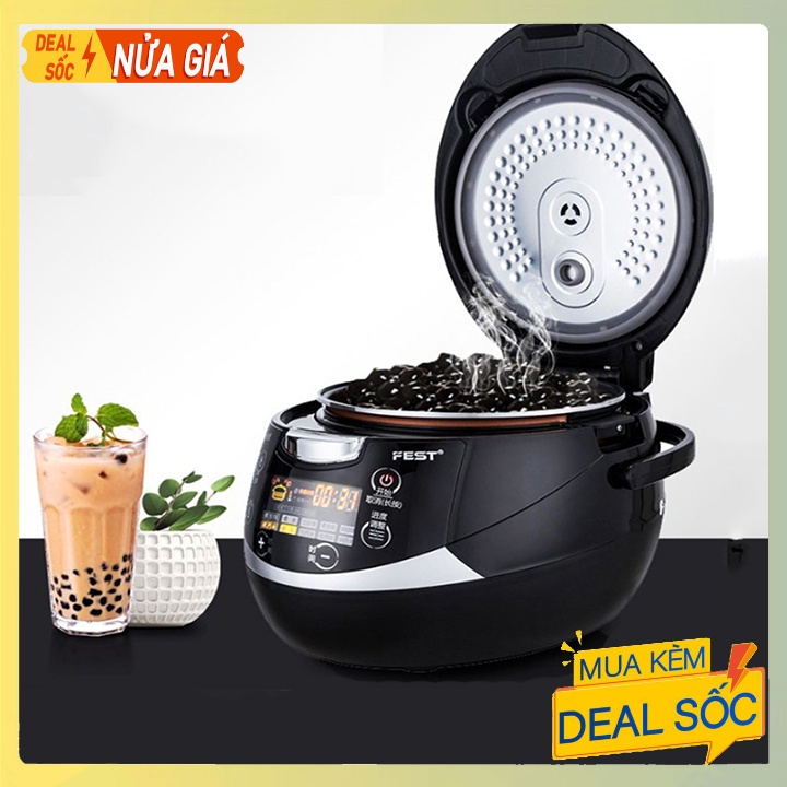 Nồi Nấu Trân Châu FEST 5L Tự Động Hoàn Toàn 100%