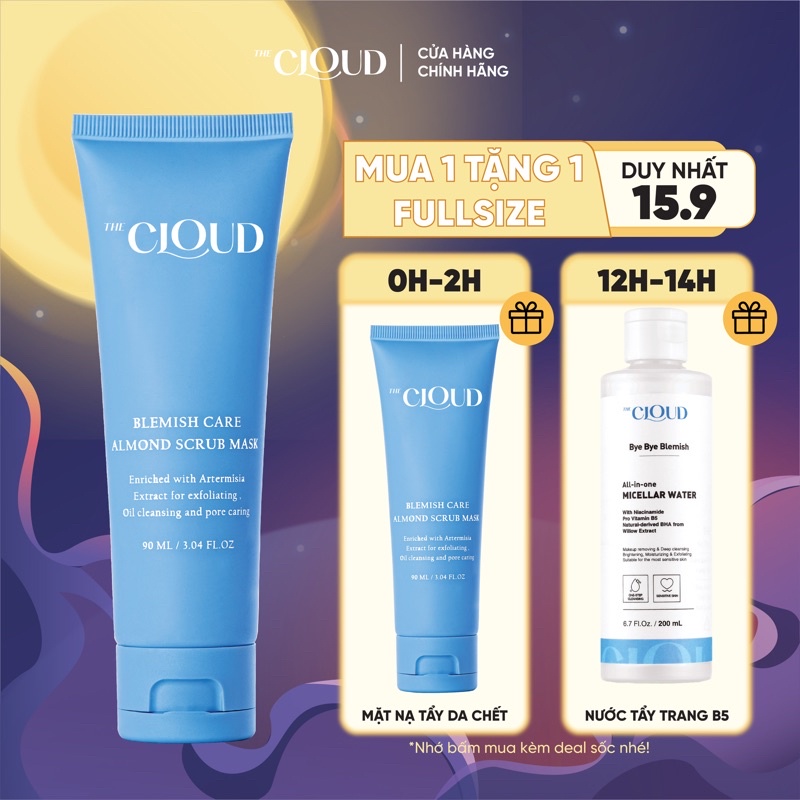 Mặt Nạ Tẩy Da Chết The Cloud 90g