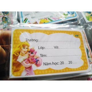 Tập nhãn vở - Túi 10 cái