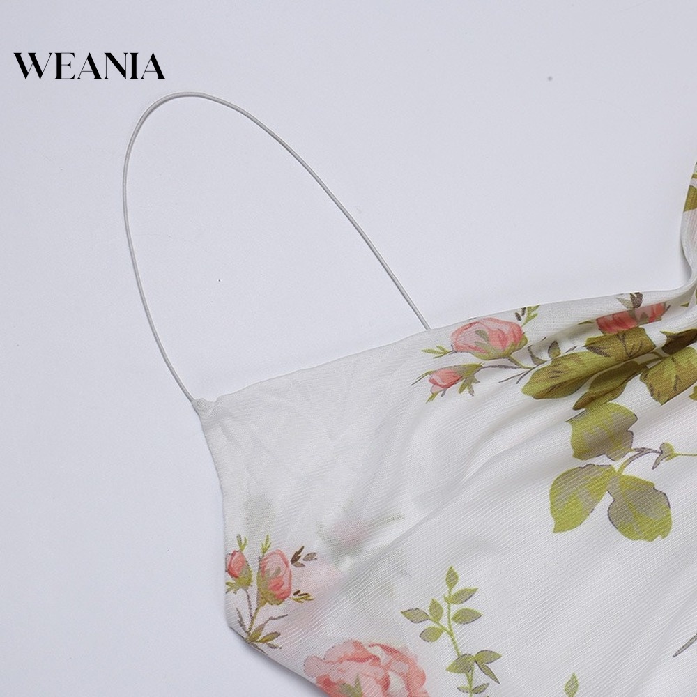 Đầm Body Hoạ Tiết Hoa Thiết Kế Ôm Sát Quyến Rũ