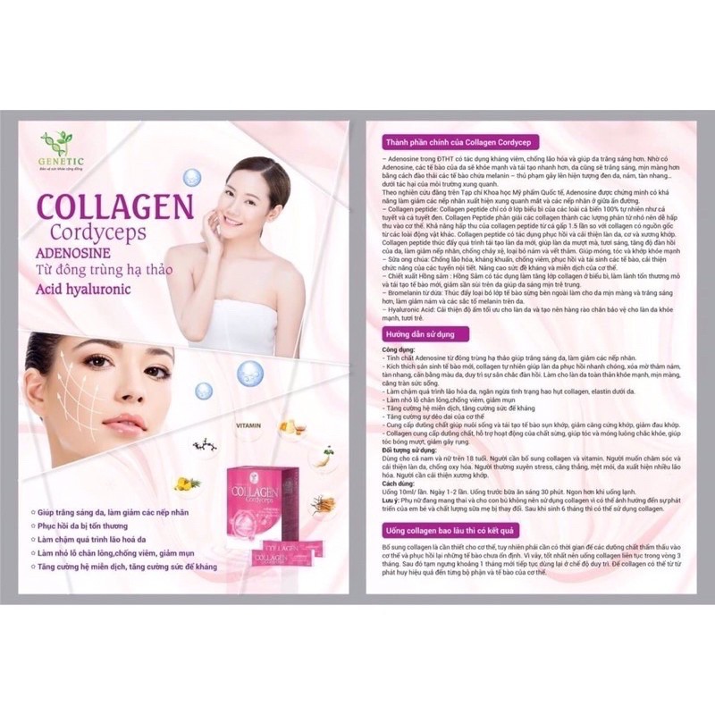 Nước uống Collagen Viện Hàn lâm KH&CN Việt Nam