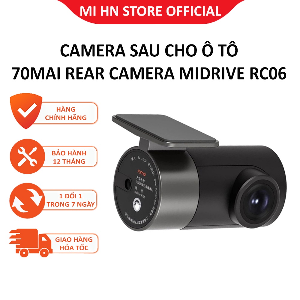 Camera sau cho ô tô Xiaomi 70mai Rear Camera Midrive RC06