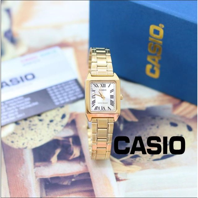 Đồng hồ nữ dây kim loại Casio chính hãng Anh Khuê LTP-V007G-9EUDF - Siêu đẹp