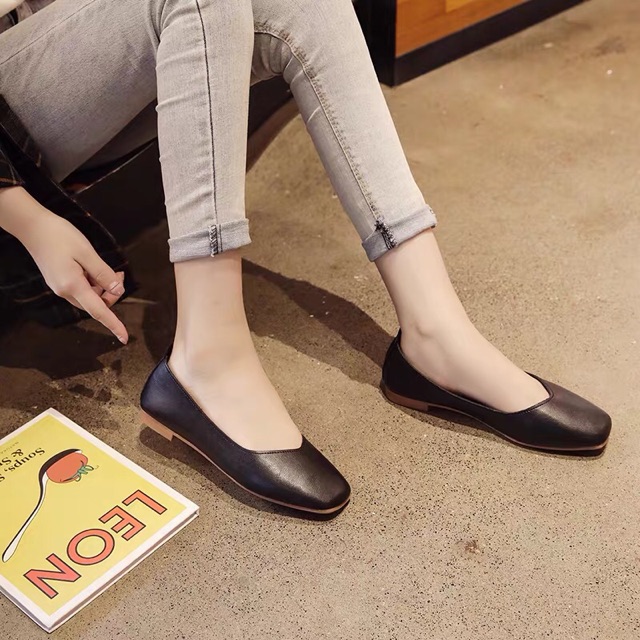 (ORDER) Giày búp bê da mềm BIG SIZE 35-43