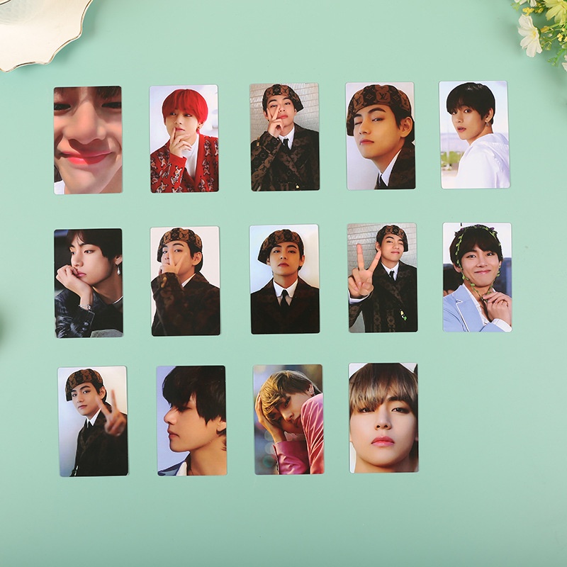 Set 101 Tấm Ảnh 101 Tấm Thẻ In Hình Các Thành Viên Nhóm Nhạc KPOP DICON