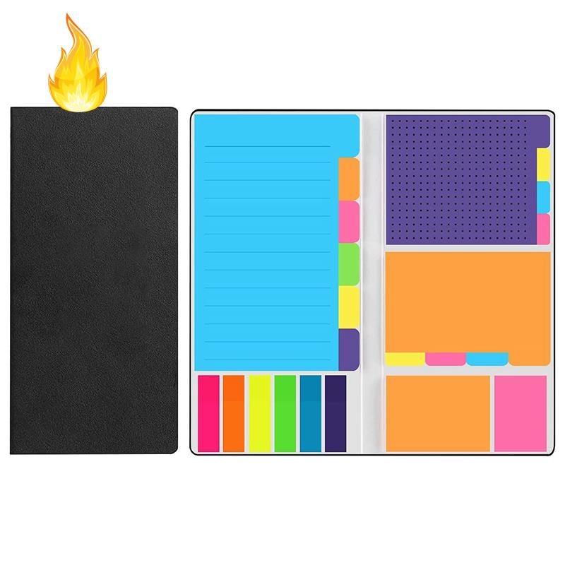 Bộ Sổ Ghi Chú 6 Tờ 432 Cỡ Nhỏ Nhiều Kích Cỡ Có Keo Dính Nhiều Kích Thước