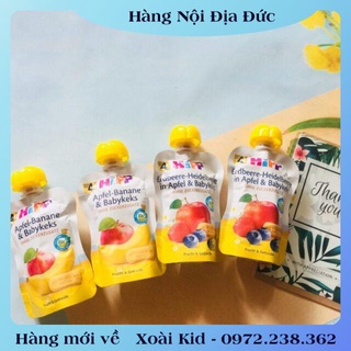 Hoa quả nghiền ăn dặm cho bé