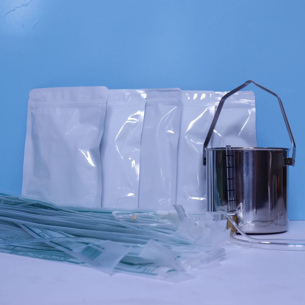 Dụng cụ thải độc cafe inox Thái Lan 2 lít