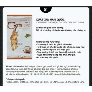 Catsrang Thức Ăn Cho Mèo Mọi Lứa Tuổi 400G