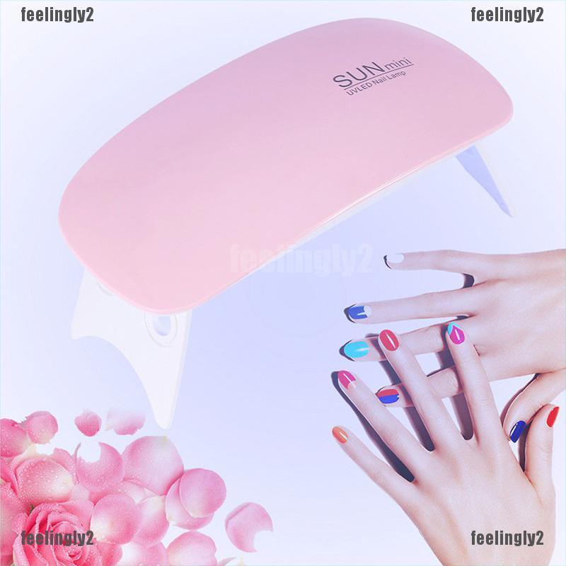 Máy Sấy Khô Sơn Móng Tay gel Uv Với Đèn LED mini 6W